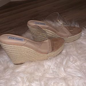 Sunrise Espadrille Wedge Slide Sandal (Women)